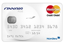 Finnair Plus Mastercard luottokortti