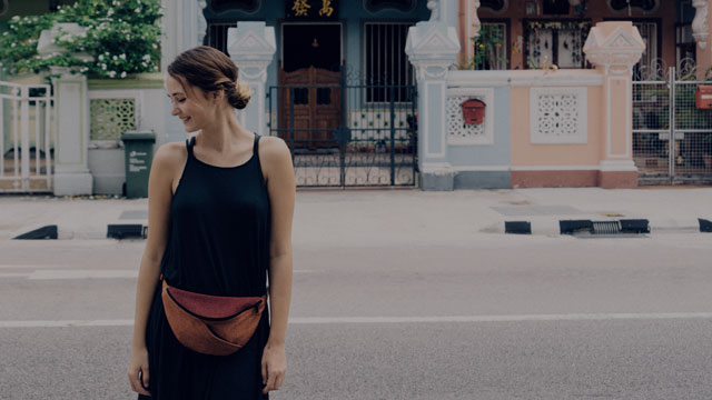 Kvinne i Singapore