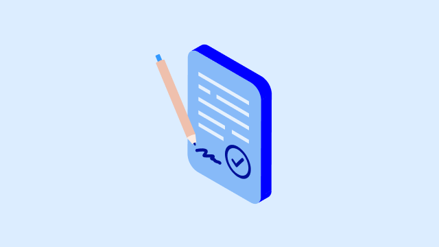 sign document icon cloud blue - 640x360