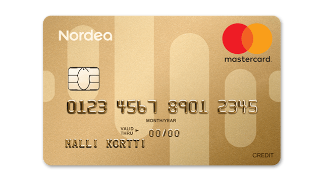 Nordea Gold luottokortti