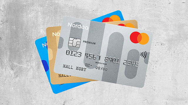 Nordea Mastercards small