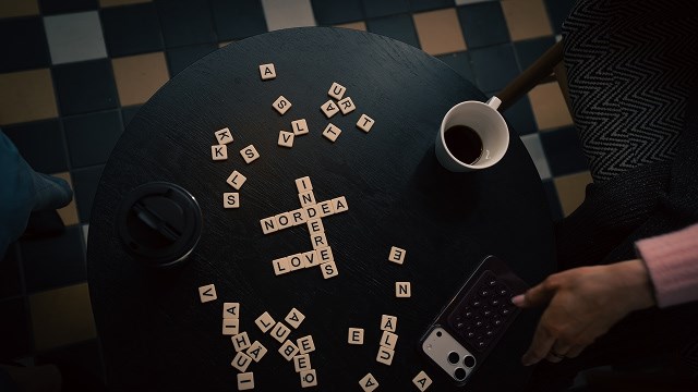 Coffee and Scrabble - Small