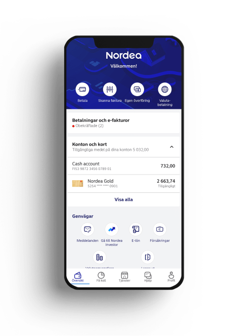 Nordea Mobile - Overview
