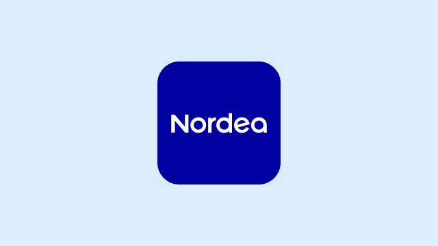 Nordea mobile app logo cloud blue - 640x360
