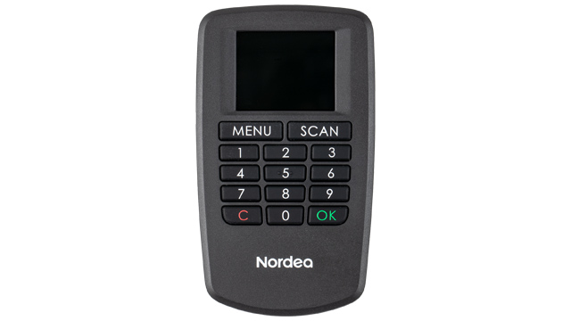 QR enhet fram genomskinlig - Small